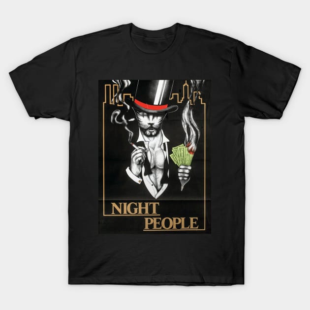 1982 Night People T-Shirt by FauziKenceng